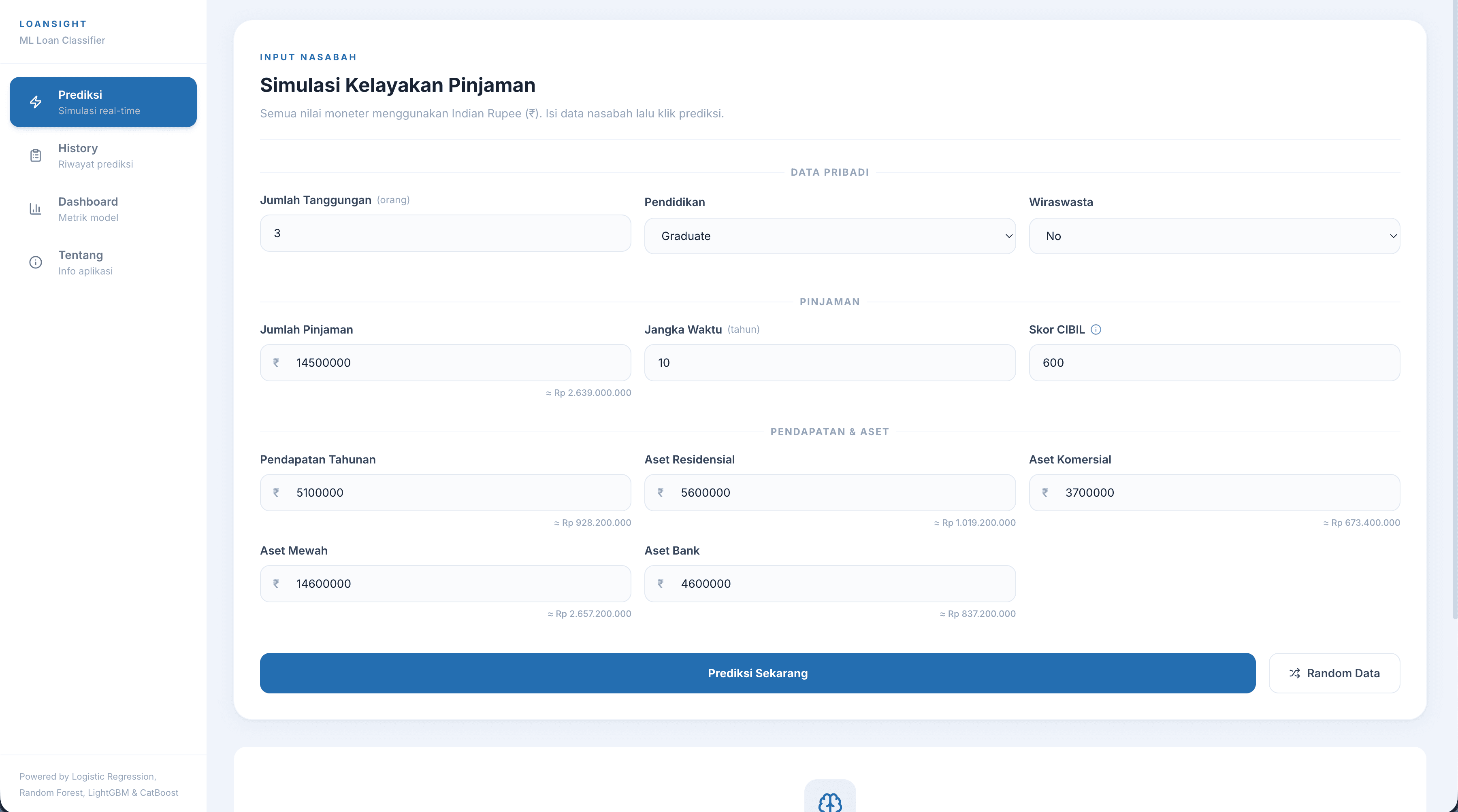 LoanSight screenshot